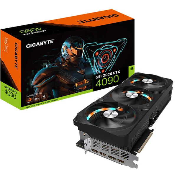 بطاقة رسوميات GIGABYTE GeForce RTX 4090 GAMING OC 24GB