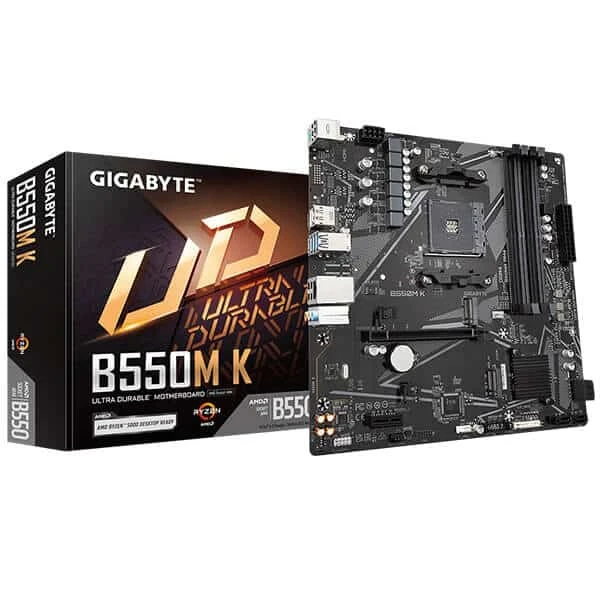 لوحة أم GIGABYTE B550M K DDR4 - لـ AMD