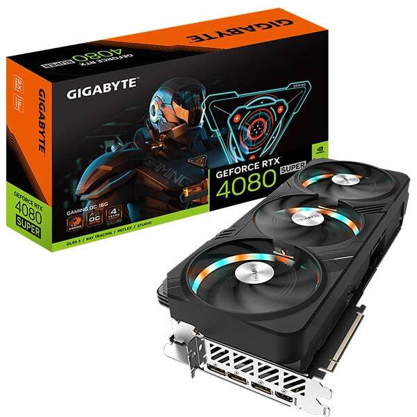 بطاقة رسوميات GIGABYTE GeForce RTX 4080 SUPER GAMING OC 16GB