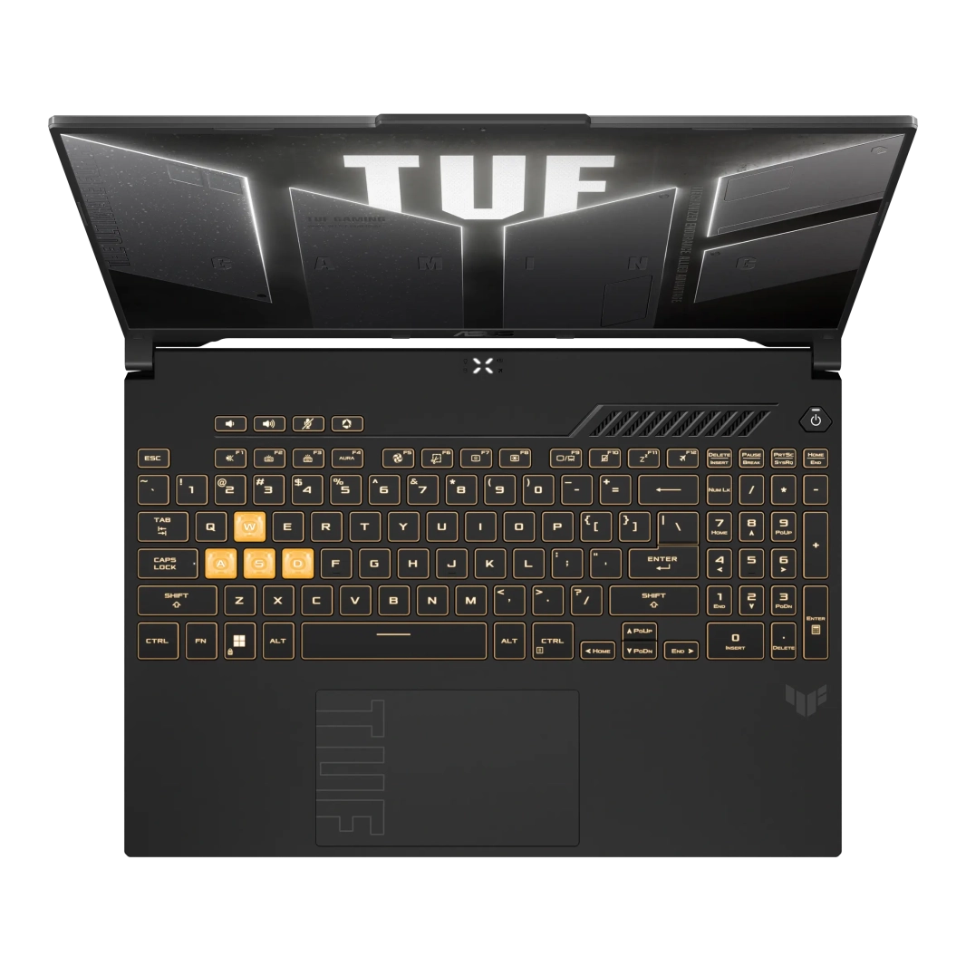 كمبيوتر محمول للألعاب ASUS TUF 5 Pro FX607JVR - معالج Intel Core i9 14900HX من الجيل الرابع - RTX 4060 8GB - شاشة 16 بوصة WQXGA 2.5K IPS- 100% sRGB