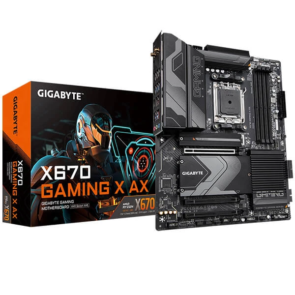 GIGABYTE X670 GAMING X AX DDR5 WIFI & BLUETOOTH Motherboard - For AMD