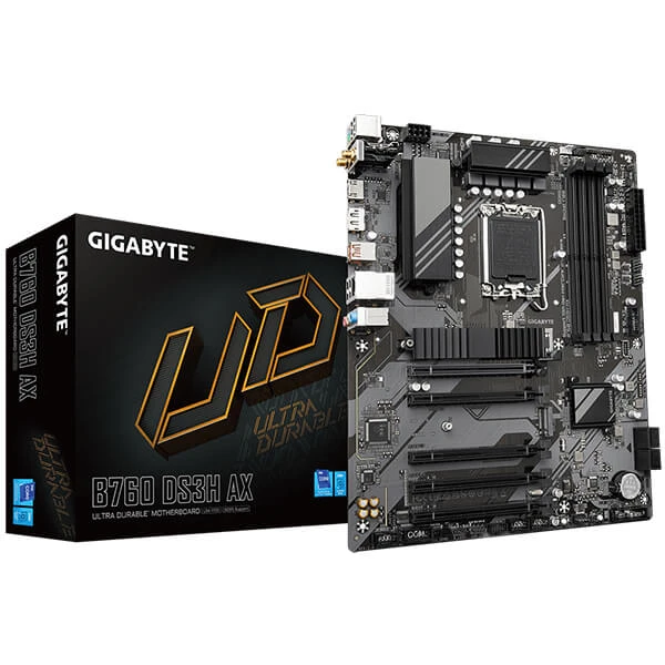 GIGABYTE B760 DS3H AX DDR5 WIFI & BLUETOOTH Motherboard