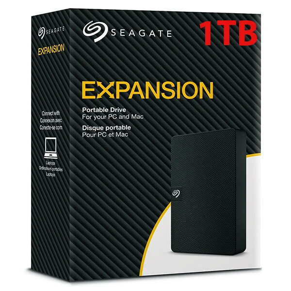 SEAGATE EXPANSION 1TB EXTERNAL HARD DRIVE