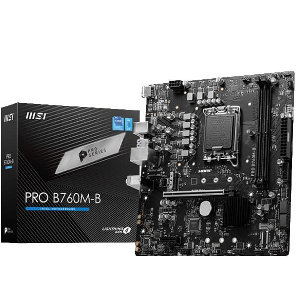 MSI PRO B760M-B DDR5 MOTHERBOARD