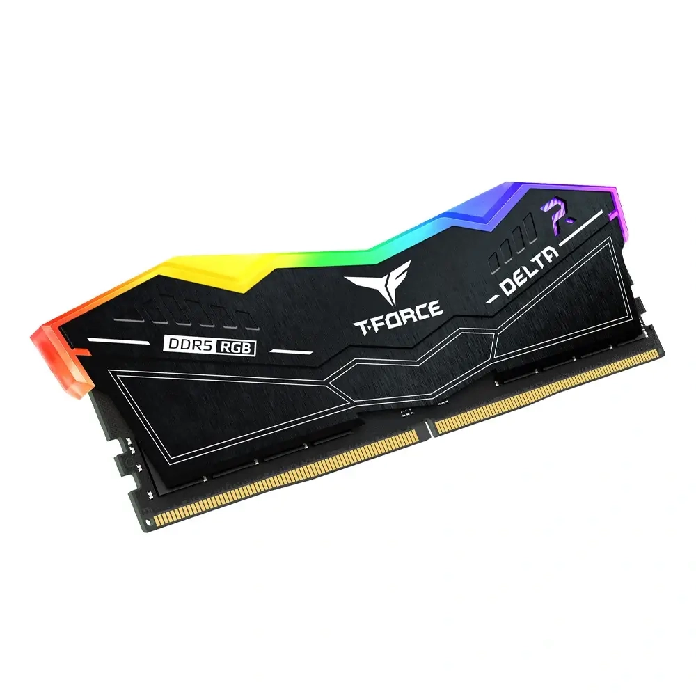 T-FORCE DELTA 16GB 5600MHz RGB DDR5 PC RAM BLACK