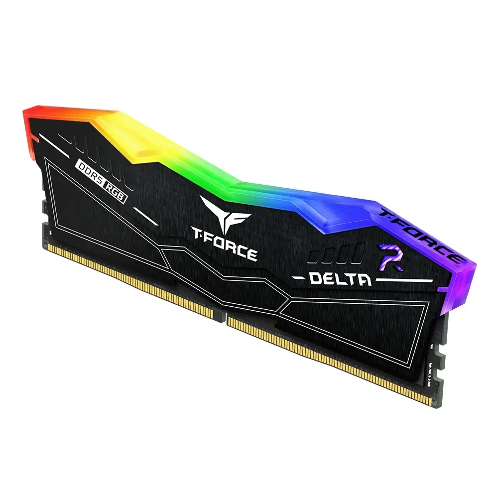 T-FORCE DELTA 16GB 5600MHz RGB DDR5 PC RAM BLACK