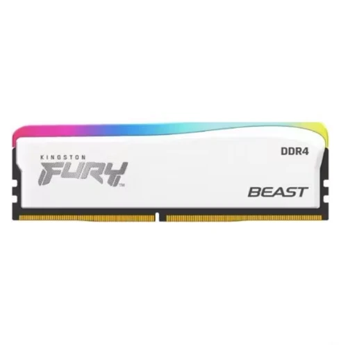 KINGSTON FURY BEAST 16GB 3600MHz DDR4 RGB RAM - WHITE Special Edition