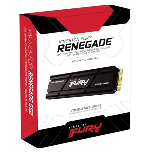 KINGSTON FURY RENEGADE 4TB PCIE GEN 4.0 NVME M.2 INTERNAL GAMING SSD WITH HEAT SINK