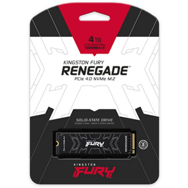 Kingston FURY Renegade 4TB PCIe 4.0 NVMe M.2 SSD