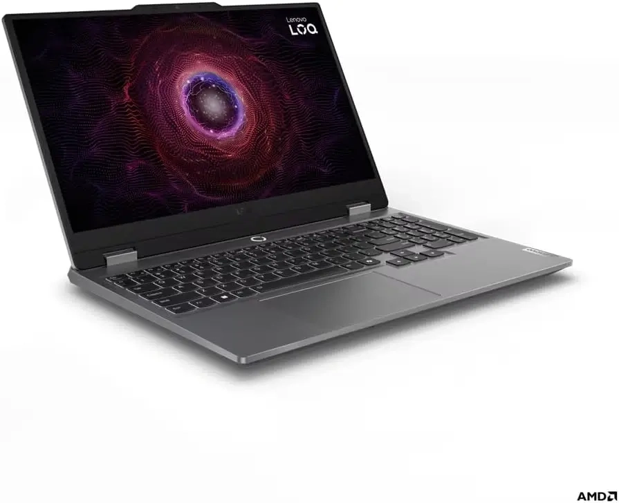 LENOVO LOQ 15ARP9 GAMING LAPTOP - AMD Ryzen 7 7435HS AI-Powered - GeForce RTX 4070 8GB - 15.6-inch FHD IPS 100% sRGB 144Hz