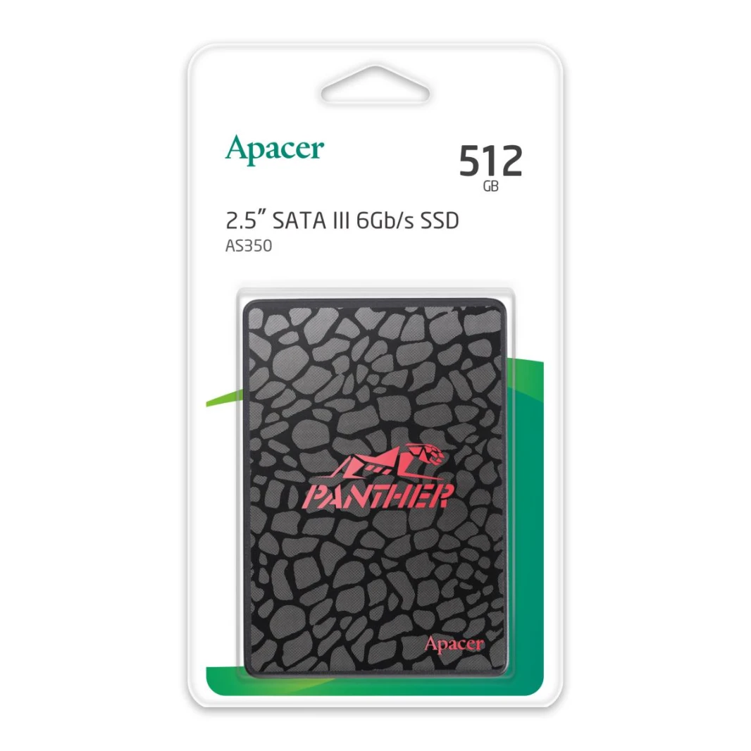 Apacer AS350 SSD 2.5" 7mm SATA III , 512GB , Up to (20X) Faster