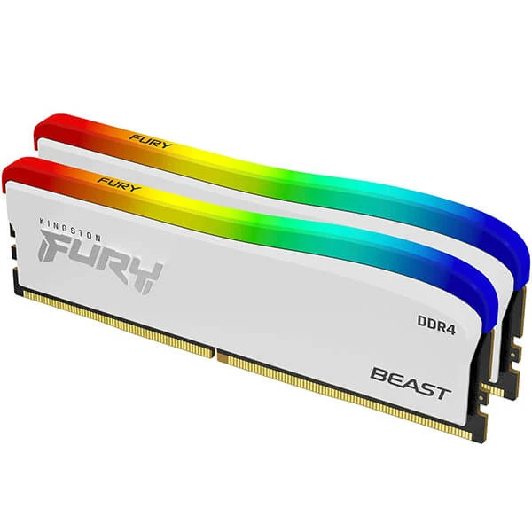 KINGSTON FURY BEAST 16GB (2x8GB) 3600MHz DDR4 RGB RAM - Special Edition Kit Of 2