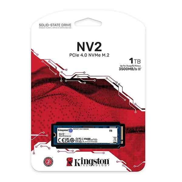 KINGSTON NV2 1TB M.2 PCIe 4.0 NVMe SSD