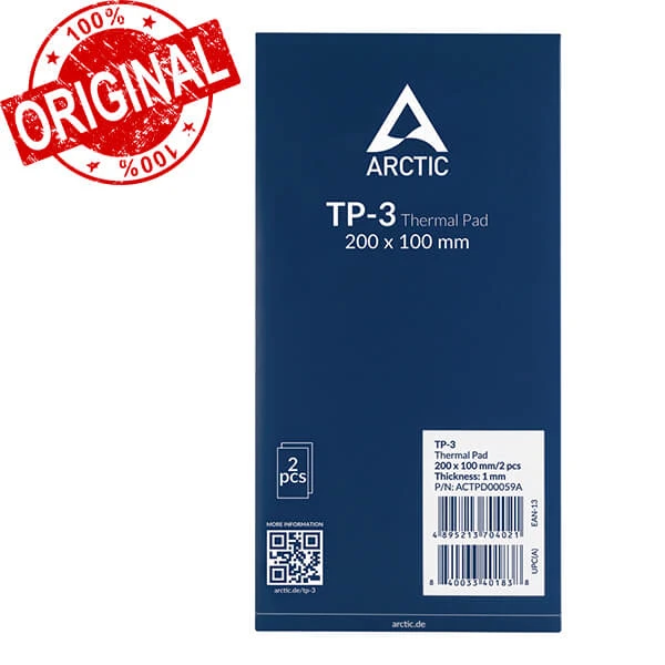 ARCTIC TP-3 PREMIUM PERFOMANCE THERMAL PAD - 1mm