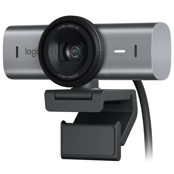 LOGITECH MX BRIO 4K ULTRA HD COLLABORATION AND STREAMING WEBCAM - Graphite