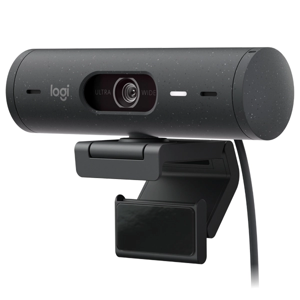 LOGITECH BRIO 500 FULL HD WEBCAM WITH LIGHT CORRECTION, AUTO-FRAMING, AND SHOW MODE