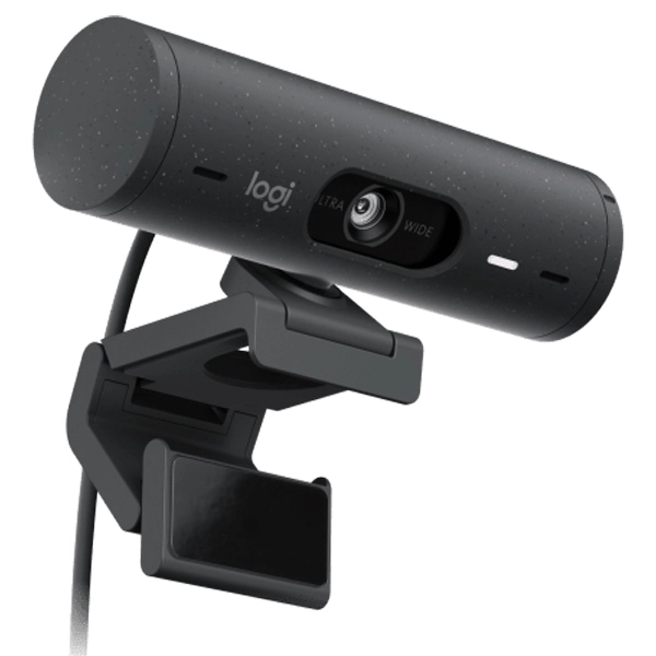 LOGITECH BRIO 500 FULL HD WEBCAM WITH LIGHT CORRECTION, AUTO-FRAMING, AND SHOW MODE