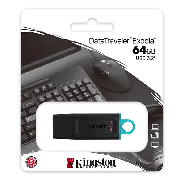 Kingston 64GB DTX USB 3.2 Flash Drive