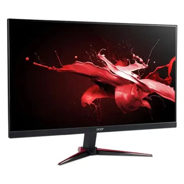 شاشة ألعاب LED ACER Nitro VG270 مقاس 27 بوصة بدقة FHD بمعدل تحديث 180 هرتز وتقنية IPS ووقت استجابة 0.5 مللي ثانية وتقنية HDR10 مع مكبرات صوت مدمجة