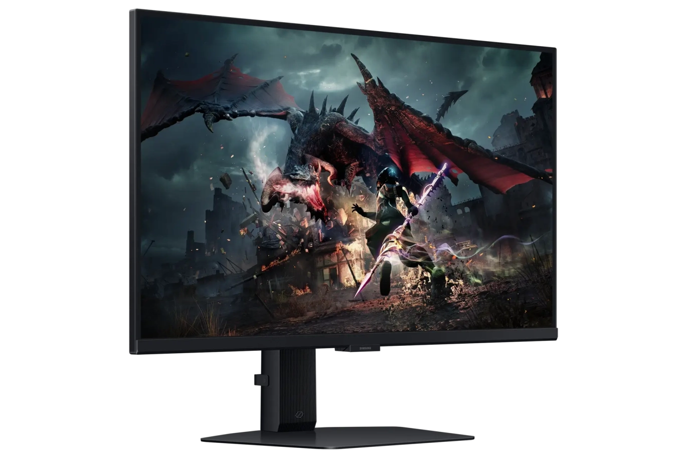 SAMSUNG 27-inch Odyssey G5 G50D QHD 2K IPS 180Hz Display HDR 400 Gaming Monitor