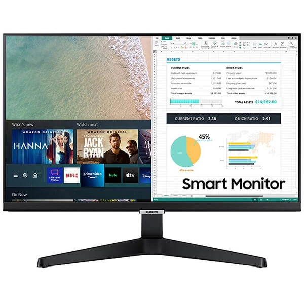 SAMSUNG M5 S24AM506NM 24-inch IPS FHD Smart Monitor - Black