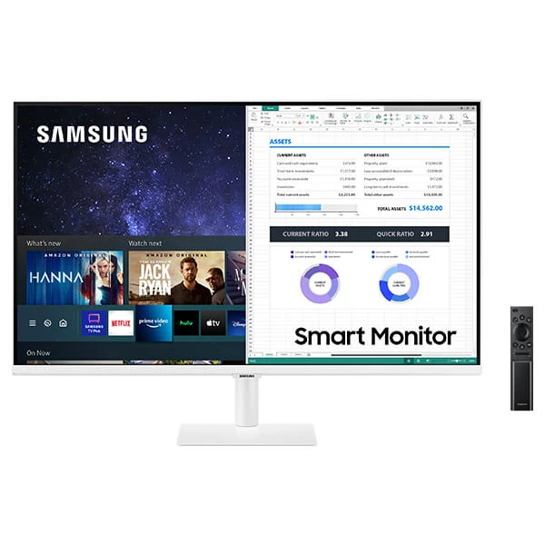 Samsung 32" M5 Smart Business Monitor - White