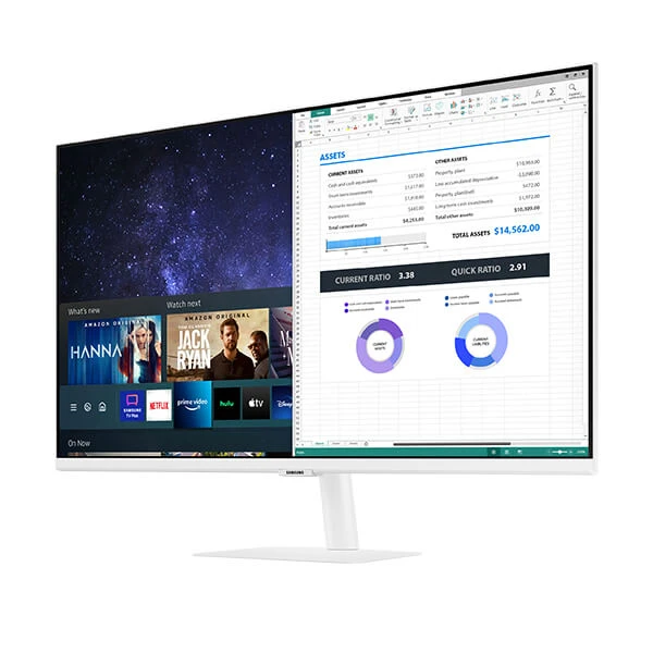 Samsung 32" M5 Smart Business Monitor - White