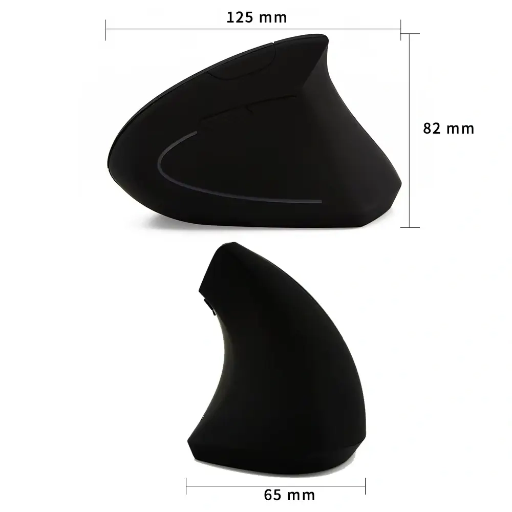 CHYI Ergonomic Vertical Mouse 2.4G Wireless Right Left Hand Computer