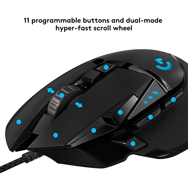 Logitech G502 HERO HIGH PERFORMANCE GAMING MOUSE