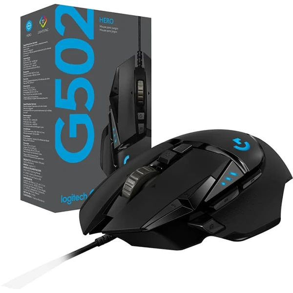 Logitech G502 HERO HIGH PERFORMANCE GAMING MOUSE