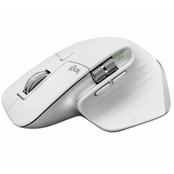 LOGITECH MX MASTER 3S WIRELESS MOUSE 8K DPI TRACK - PALE GRAY