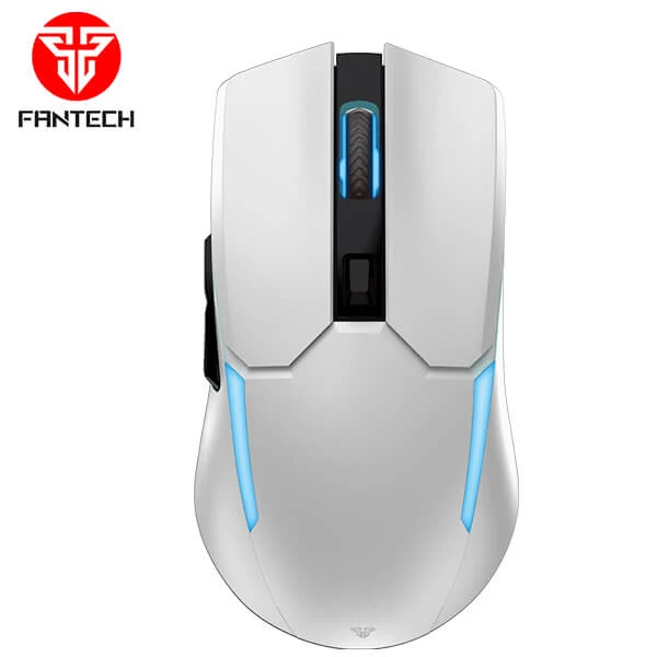 FANTECH VENOM II WGC2 RECHARGEABLE WIRELESS GAMING MOUSE - VIBE EDITION WHITE