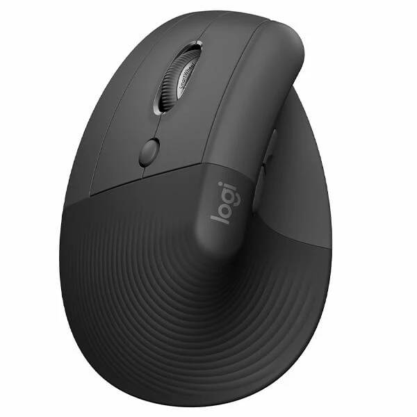 LOGITECH LIFT VERTICAL ERGONOMIC SERIES WIRELESS MOUSE - BLACK