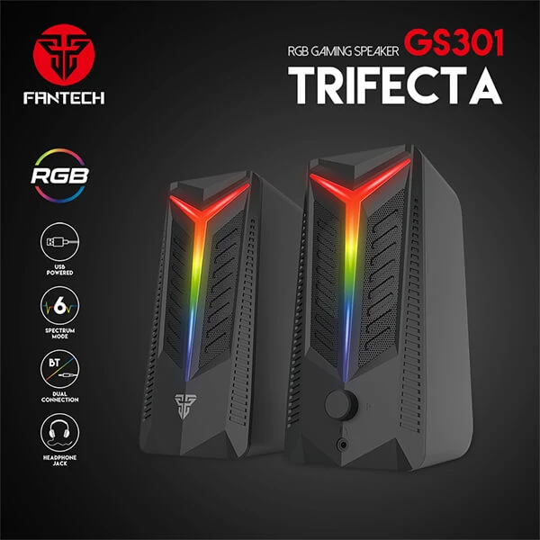 Fantech GS301 TRIFECTA RGB Gaming Speaker