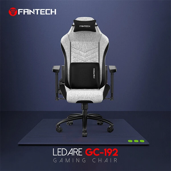 FANTECH LEDARE GC192 GAMING CHAIR - GREY