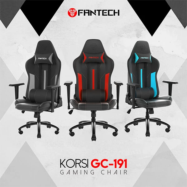 FANTECH KORSI GC191 GAMING CHAIR - BLUE