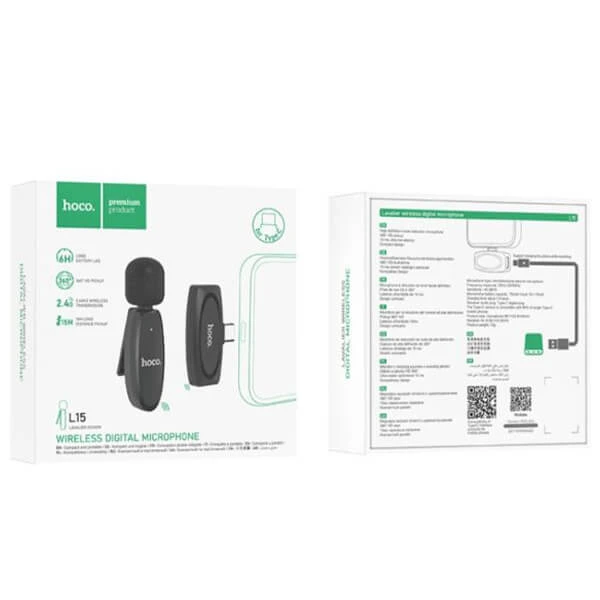 HOCO L15 WIRELESS MICROPHONE - TYPE-C