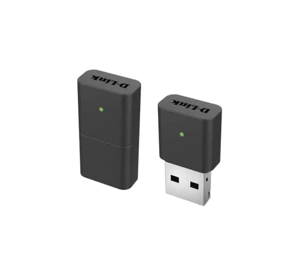 محول USB صغير لاسلكي N300 (IEEE 802.11 B/G/N) من D-Link مع تغليف نفطة N300