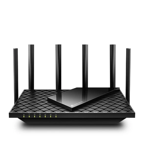 راوتر Archer Axe75 / Tp-Link Ax5400 ثلاثي النطاق Wi-Fi 6E أسود