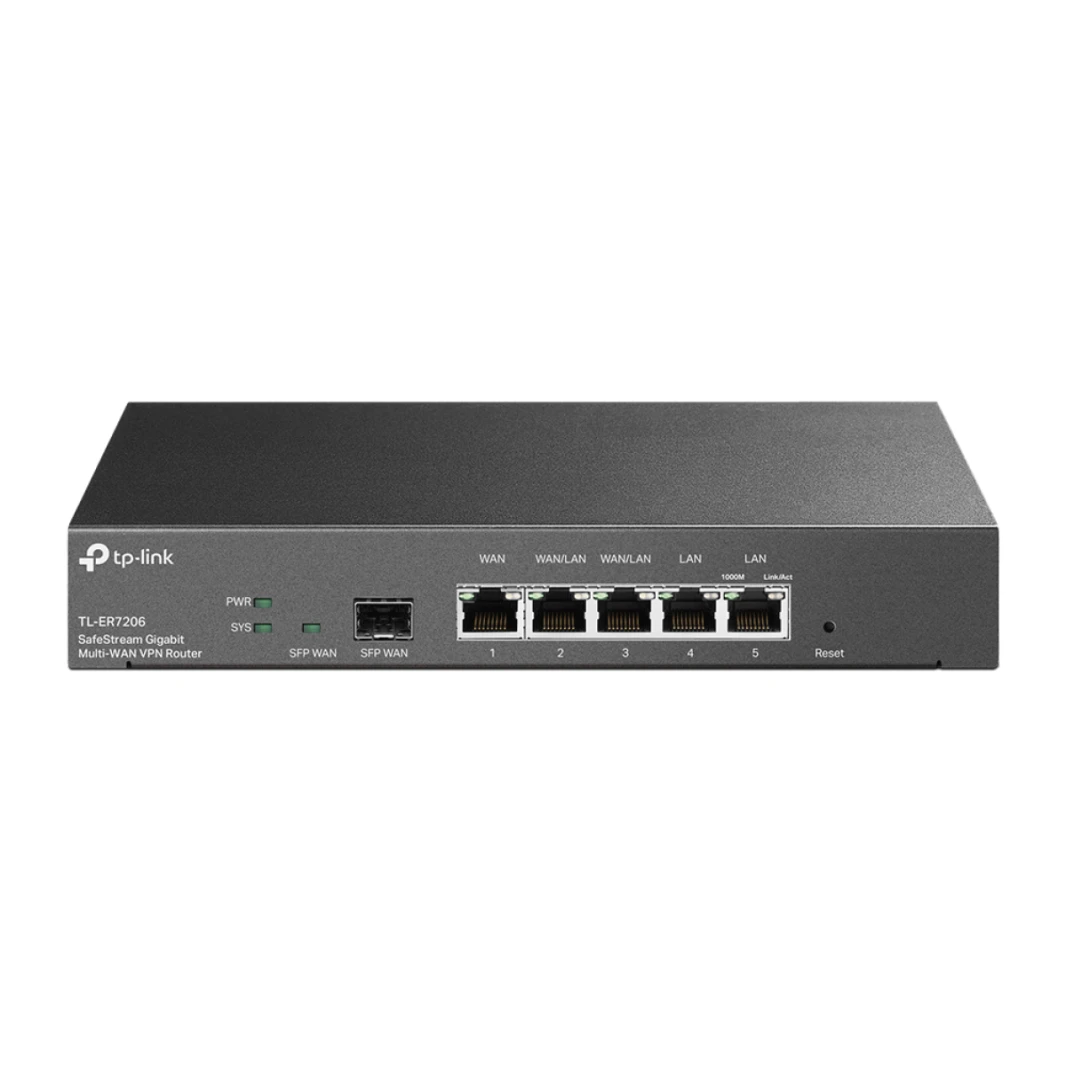 راوتر TP-Link Omada ER7206 SafeStream Gigabit Multi-WAN VPN