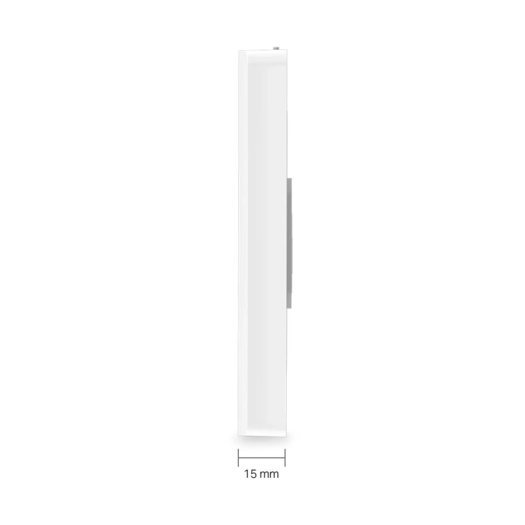 نقطة وصول TP-Link Omada EAP615-Wall AX1800 ذات لوحة الحائط ثنائية النطاق بتقنية WiFi 6