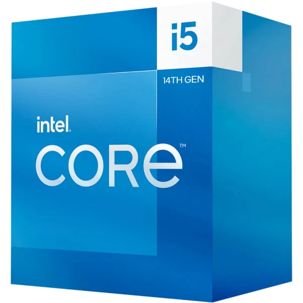 وحدة المعالجة المركزية لسطح المكتب من Intel – core i5-14400 (الجيل 14) - 10 أنوية إجمالية – LGA1700 – BX8071514400 (ضمان لمدة عامين)