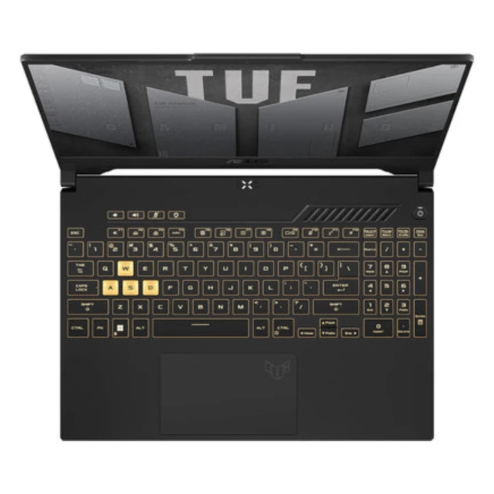 ASUS TUF Gaming F15 – i7-13620H – RTX 4050 – 15.6 بوصة – 16 جيجابايت DDR5 – 1 تيرابايت SSD – DOS – 90NR0CJ7-M00M80