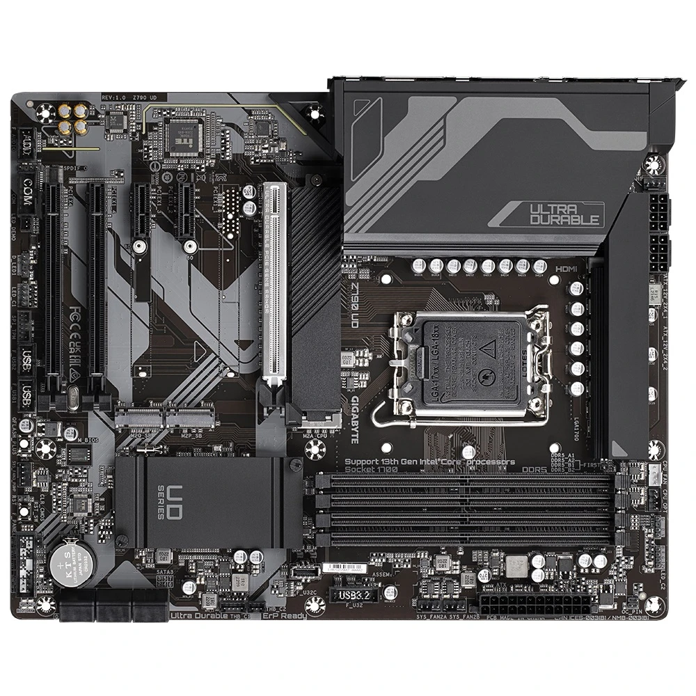 لوحة أم Gigabyte UD Z790، LGA1700 لـ Intel من الجيل الثالث عشر والثاني عشر Z790-UD