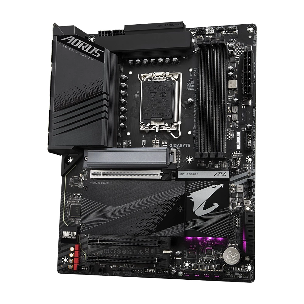 لوحة أم Gigabyte Z790 Aorus Elite AX DDR4، LGA 1700 للجيل الثالث عشر والثاني عشر من Intel، Z790-Aorus-Elite-AX-DDR4