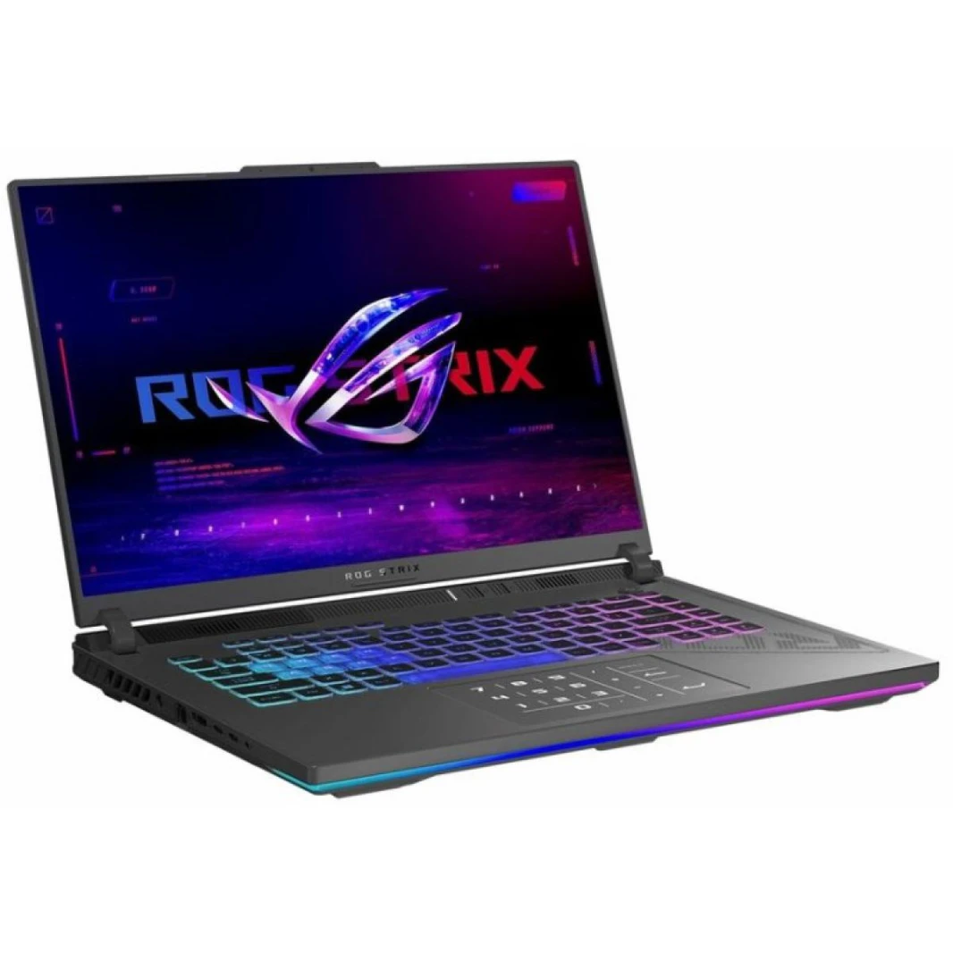 لاب توب ASUS ROG Strix G16 للألعاب ” Intel Core i7-13650HX، 1 تيرابايت NVMe SSD، 16 جيجابايت DDR5 RAM، RTX 4050 6 جيجابايت، شاشة 16 بوصة IPS FHD+ 165 هرتز، DOS ” G614JU-N3206