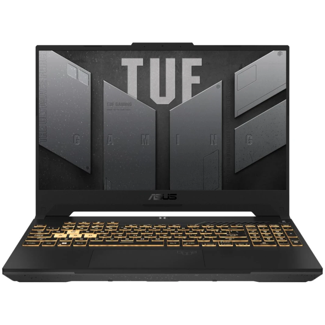 لاب توب اسوس TUF F15 للالعاب ” انتل كور i7-12700H، 512 جيجا بايت NVMe SSD، 16 جيجا بايت DDR4 RAM، GeForce RTX 3050 4 جيجا بايت، شاشة 15.6 بوصة 144 هرتز FHD، DOS، رمادي ميكا ” FX507ZC4-HN008