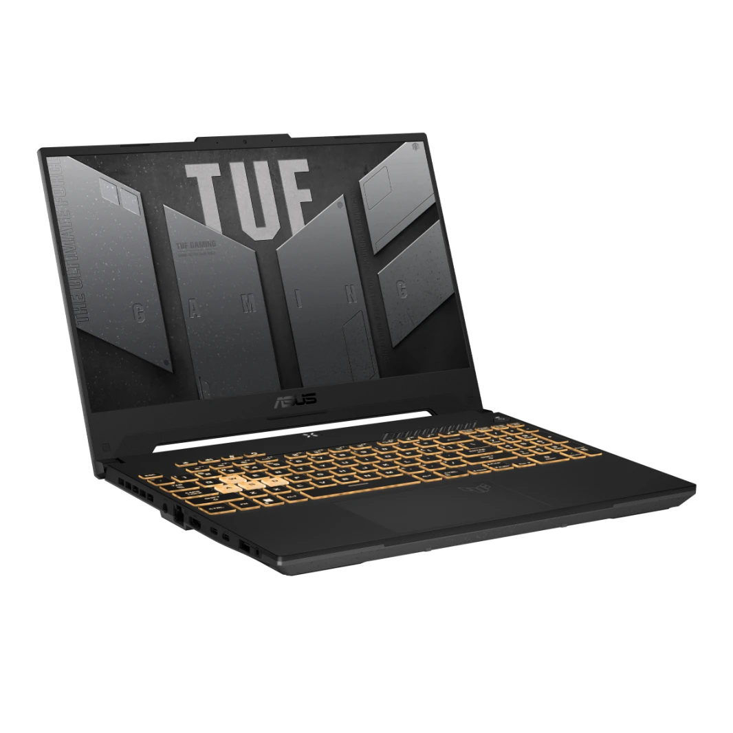 لاب توب اسوس TUF F15 للالعاب ” انتل كور i7-12700H، 512 جيجا بايت NVMe SSD، 16 جيجا بايت DDR4 RAM، GeForce RTX 3050 4 جيجا بايت، شاشة 15.6 بوصة 144 هرتز FHD، DOS، رمادي ميكا ” FX507ZC4-HN008