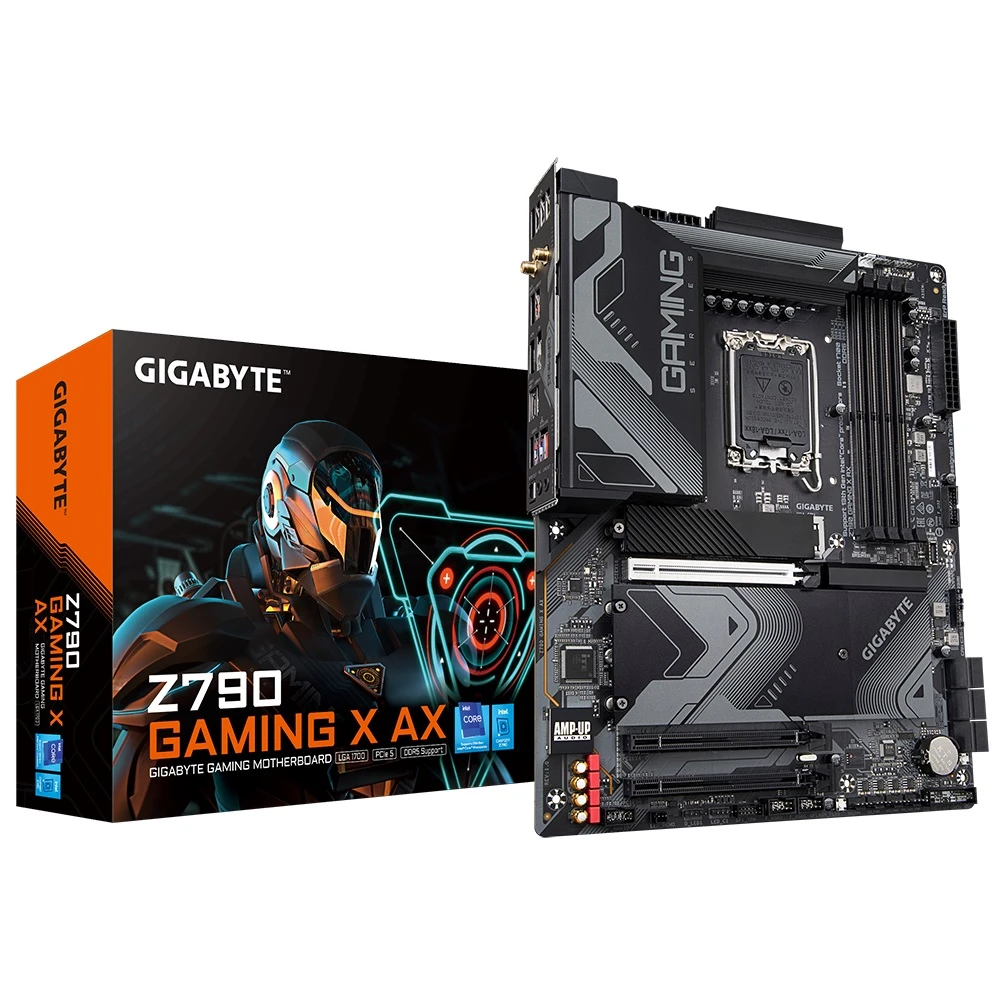 لوحة GIGABYTE Z790 GAMING X AX LGA1700 تدعم الجيل الثالث عشر والثاني عشر || PCIe 5 || DDR5 || WiFi