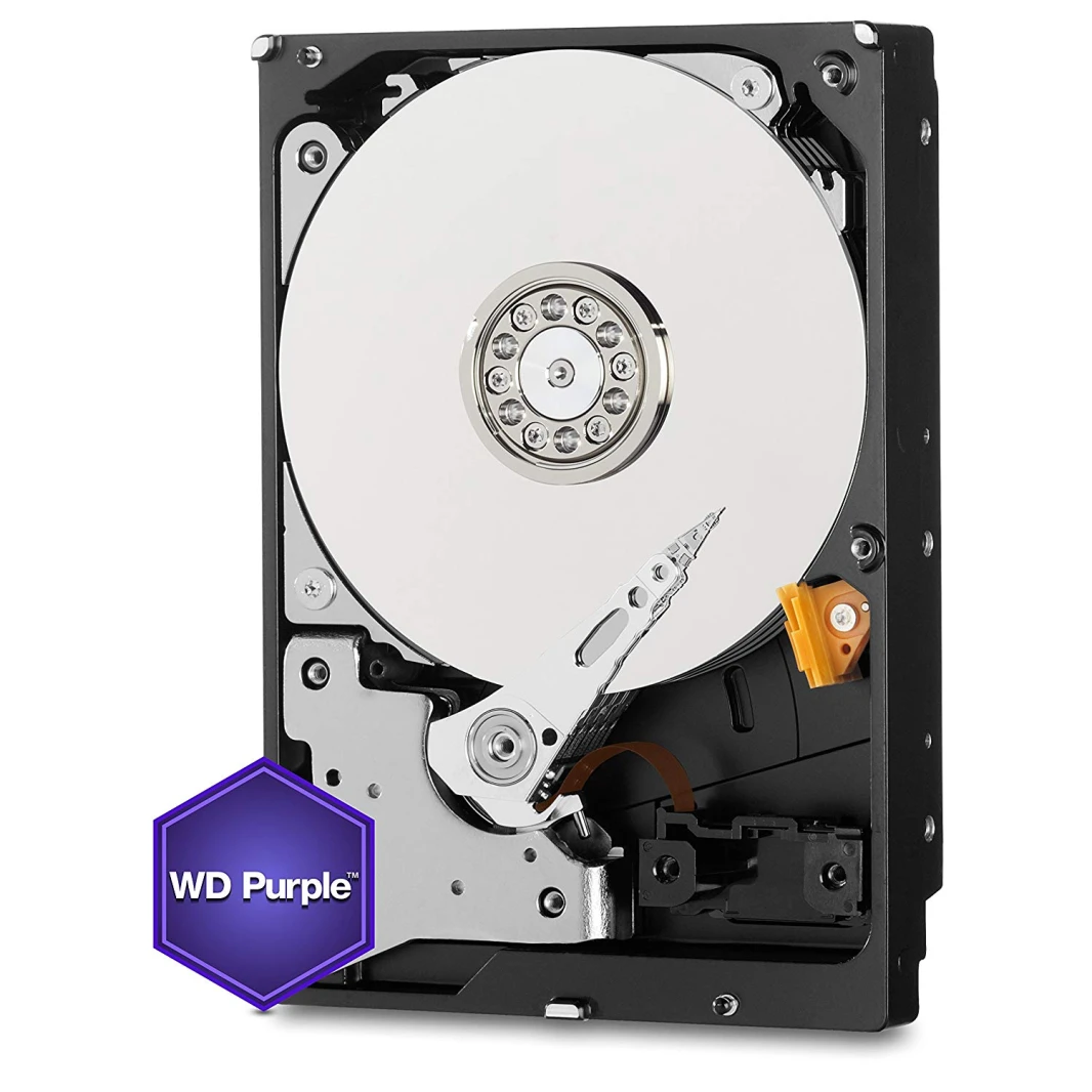 قرص صلب للمراقبة Western Digital 1TB Purple من Hikvision [ WD10PURX ]